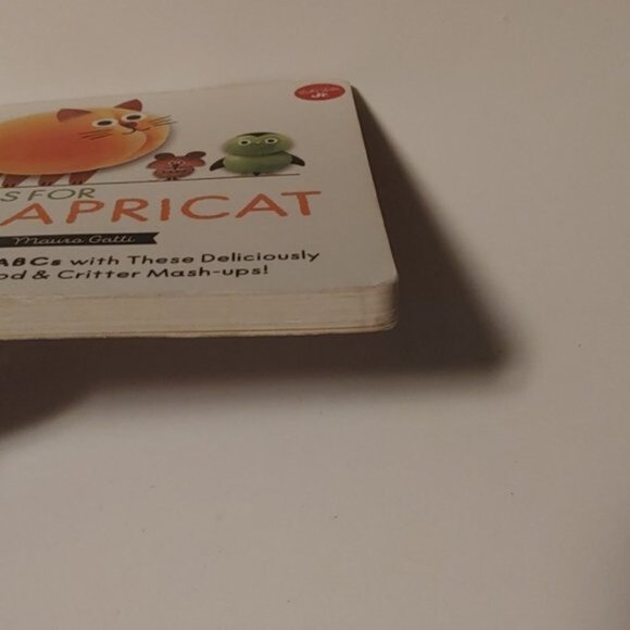 3/$13 A is for Apricat babies board book for babies and toddlers reading - Picture 3 of 5